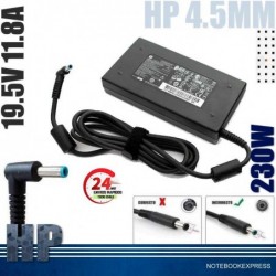 Cargador HP 19.5v 11.8A 230W 4.5mm