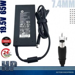 Cargador HP 19.5v 3.33A 65w 7.4mm