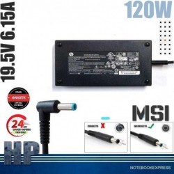 Cargador MSI-Asus 19V 6.32A 120W 3.0 x 4.5mm