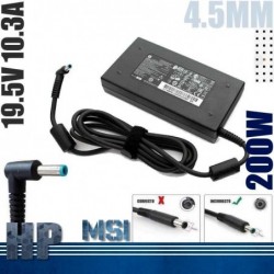 Cargador MSI-Asus 19V 9.23A 200W 3.0 x 4.5mm