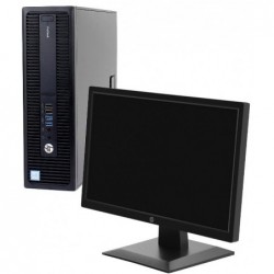 Computador HP ProDesk Slim SFF intel i5 4520 4gb ram hdd 500gb 19...