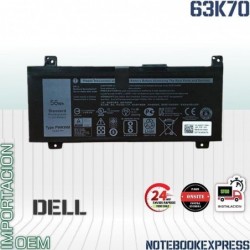 Batería Formato Dell 63K70 Instal Gratis  Stgo Onsite