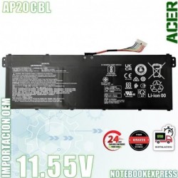 Batería Aspire A715-43G con reemplazo gratis Stgo Onsite