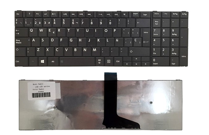 teclado Toshiba satellite C50 - C55